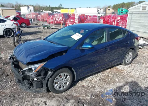 2019 Hyundai Elantra Se from USA, damaged, VIN 5NPD74LF5KH487903